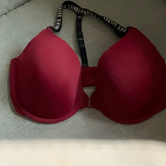 Victoria's Secret T-shirt Bra Front Close Uplift Semi Demi Bra - Picture 2 of 4